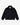 HERITAGE WOOL VARSITY BOMBER - BLACK